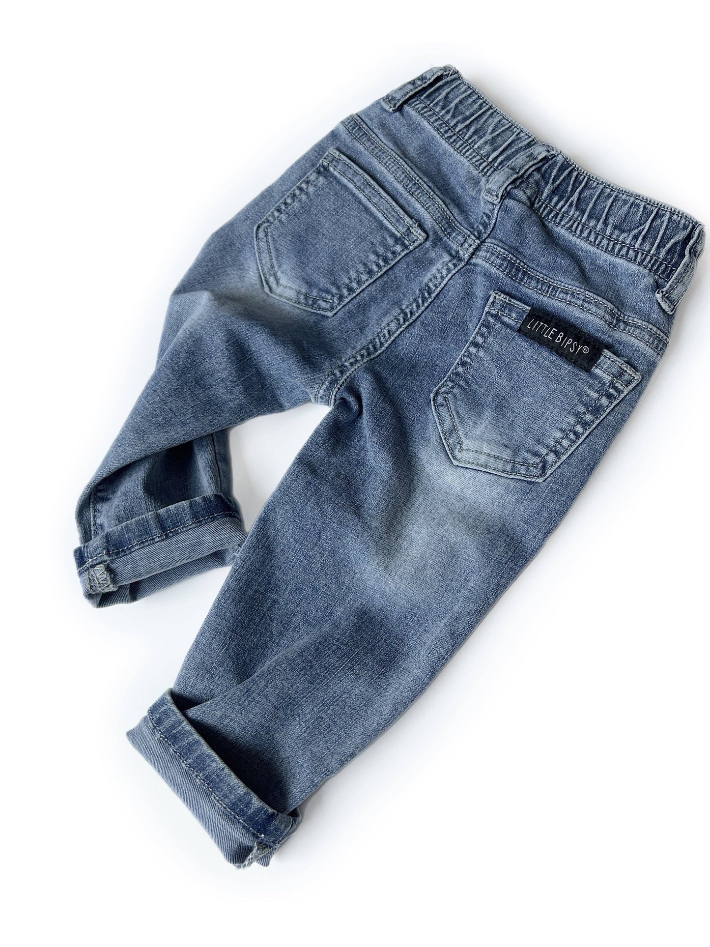 Little Bipsy - Relaxed Fit Distressed Denim: 2-3T