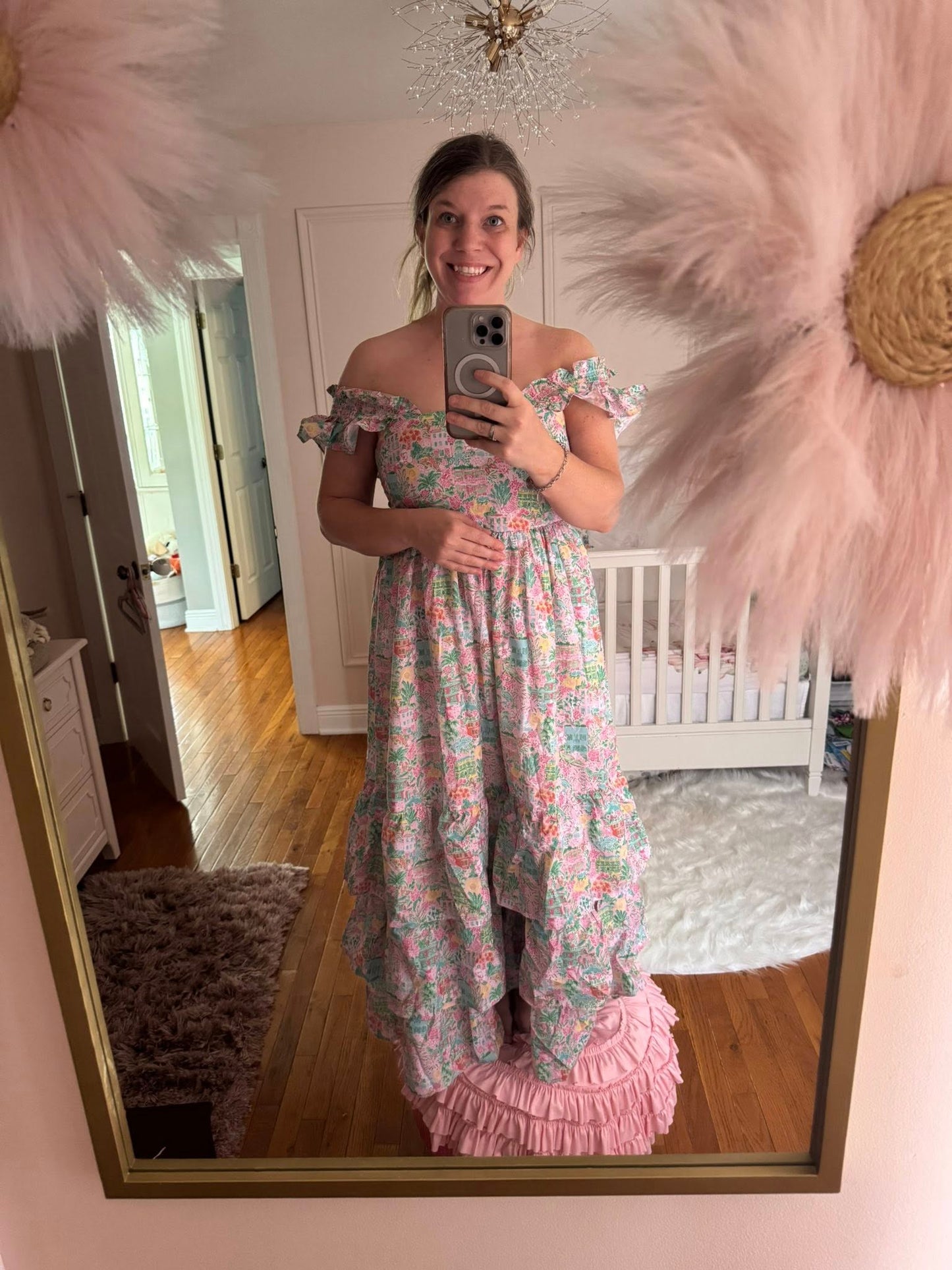 Palm Paradise Mama Dress