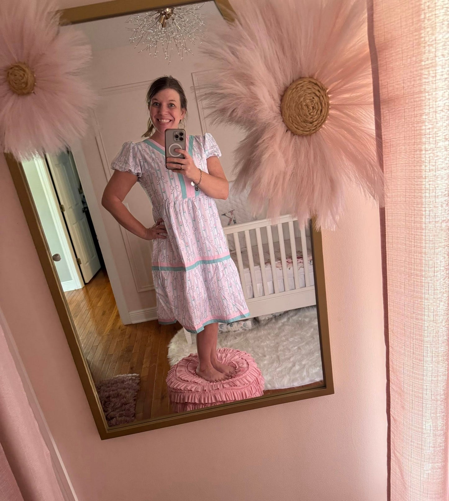 Bowtilicious Tiered Mama Dress