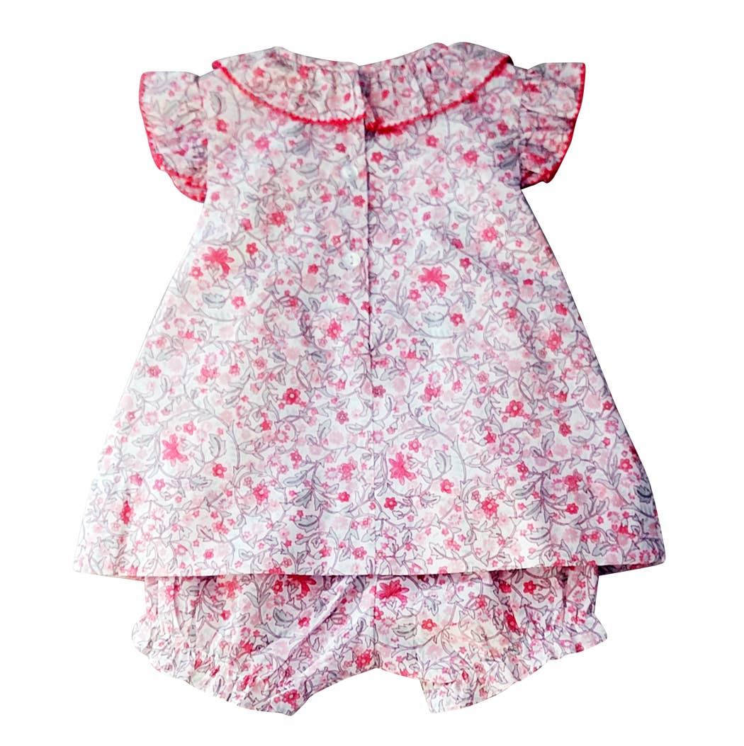 Peggy & Tom Conjunto de pañales para bebé niña floral y menta