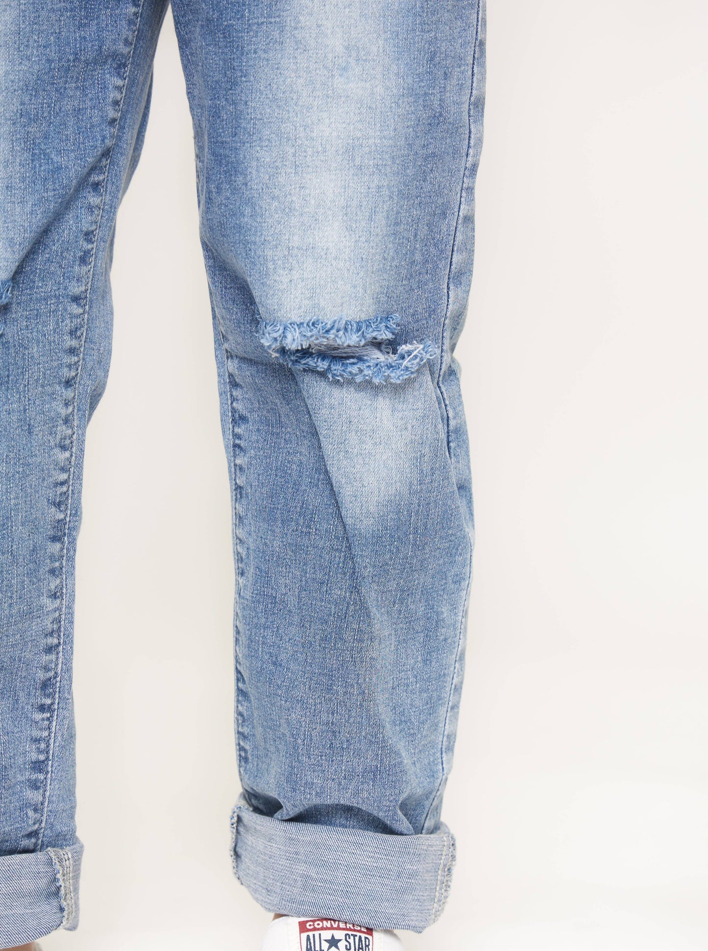 Little Bipsy - Relaxed Fit Distressed Denim: 2-3T