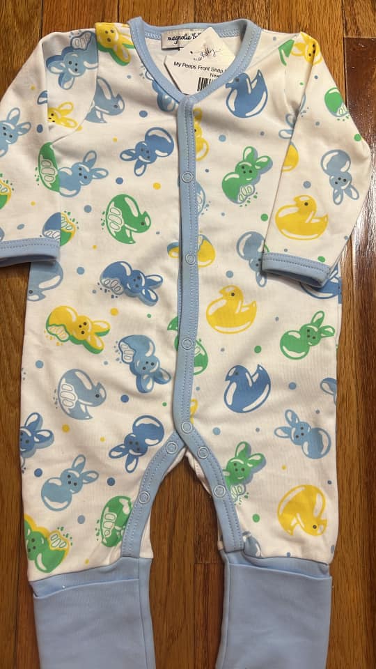 My Peeps Snap Front Playsuit