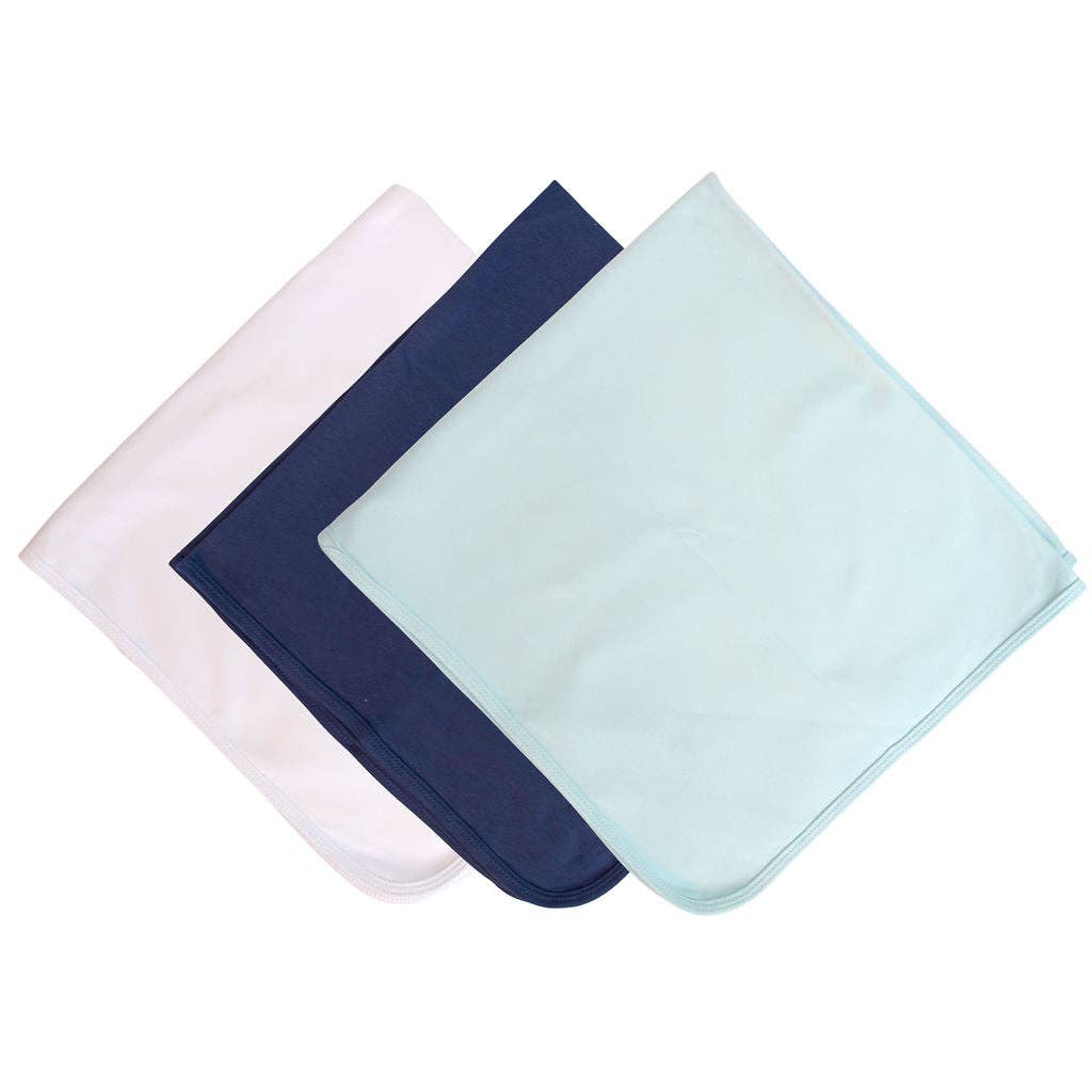 SK Blanks - Non Ruffle Blanket: White