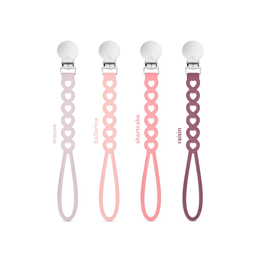 Ryan & Rose - Hart 4 Pack Cutie Clips: Mauve 4 Pack