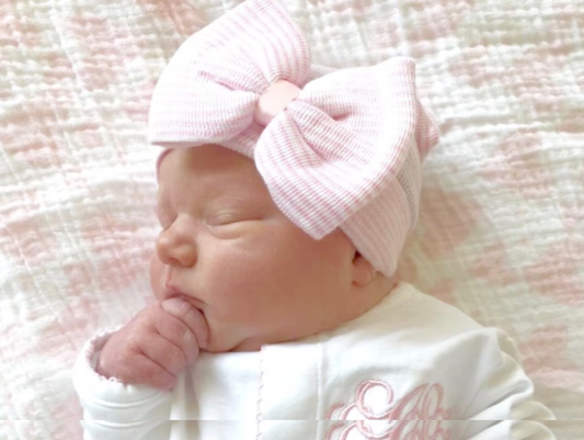 SK Blanks - Pink stripe hat