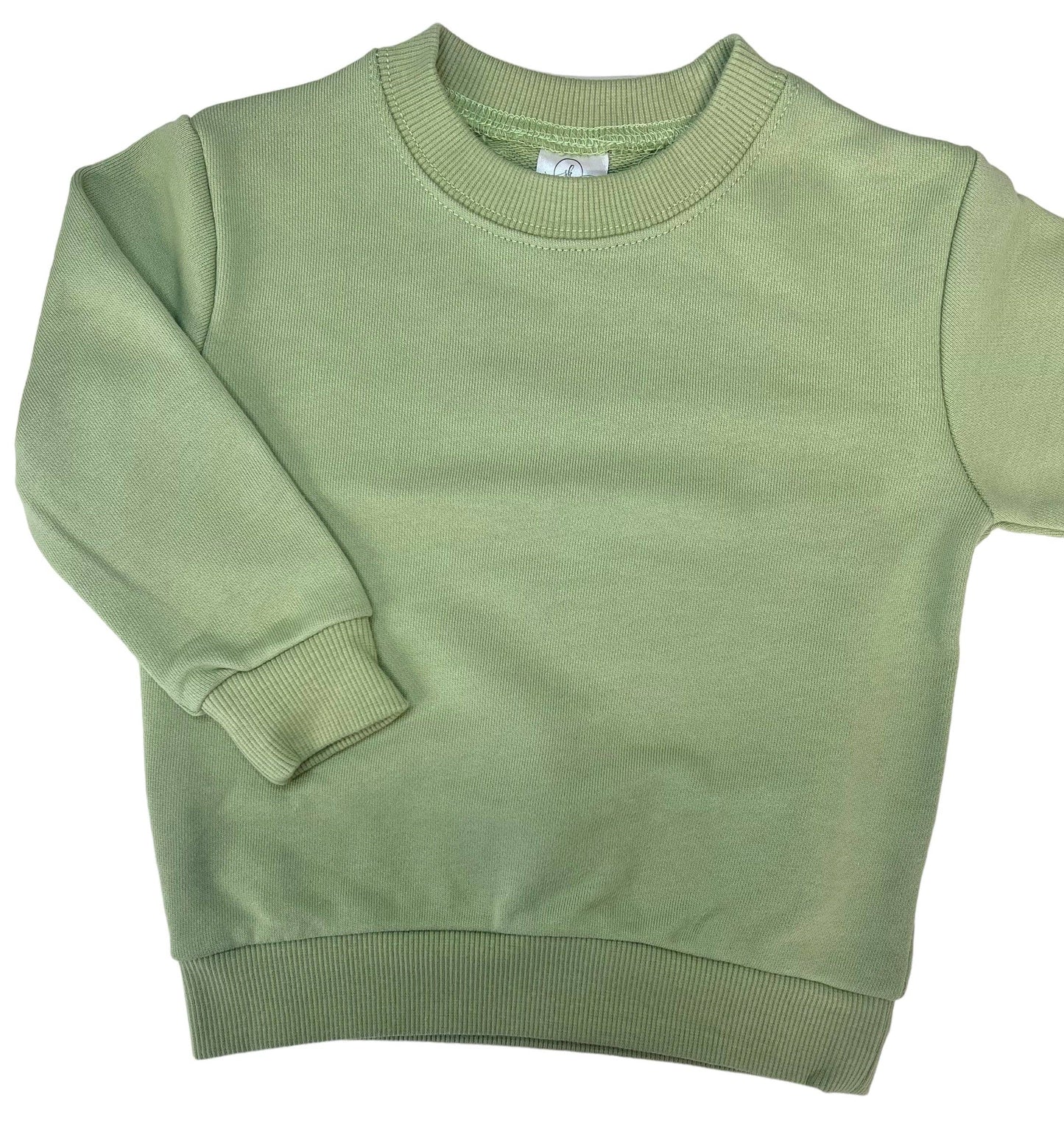 SK Blanks - Sweatshirt: Lavender Puff Sleeve / 18m