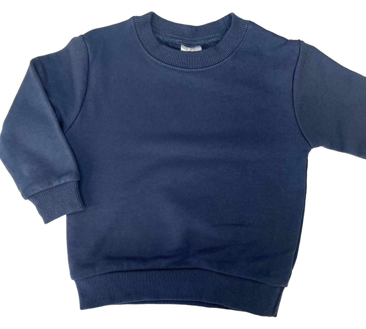 SK Blanks - Sweatshirt: Lavender Puff Sleeve / 18m