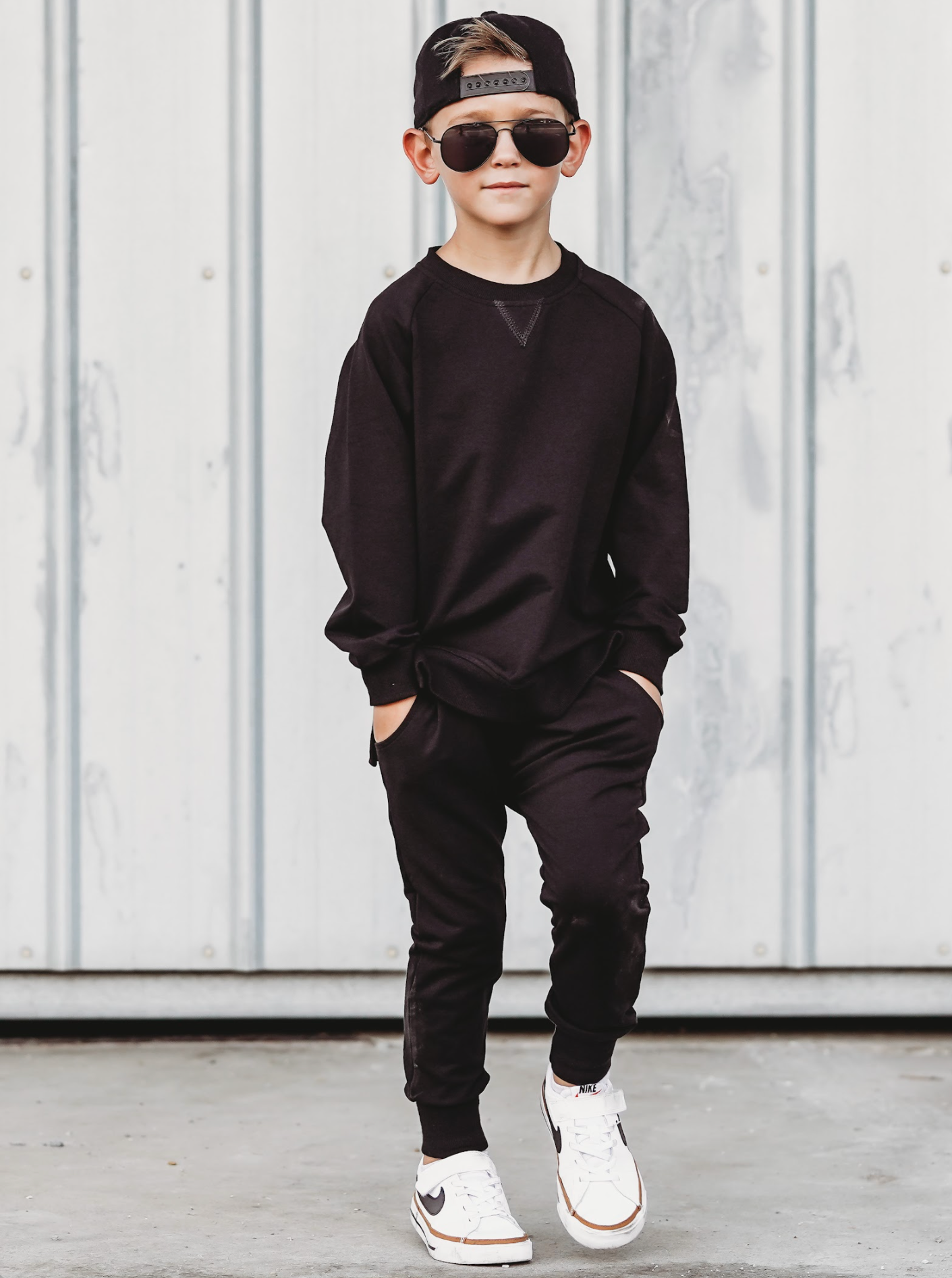 Little Bipsy - Jogger - Black: 4-5T