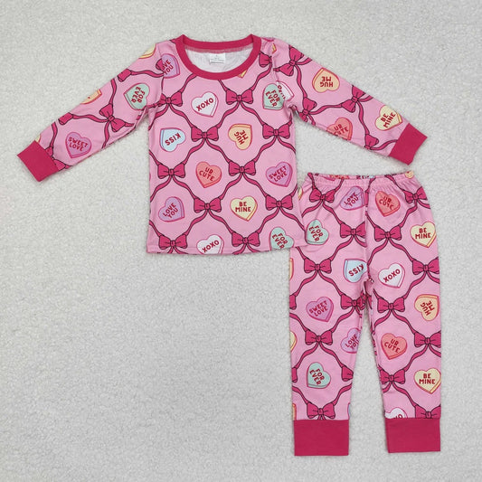 Conversation Hearts Pink Set