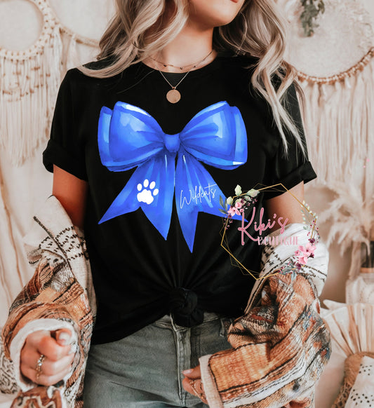 Wildcats Coquette Bow