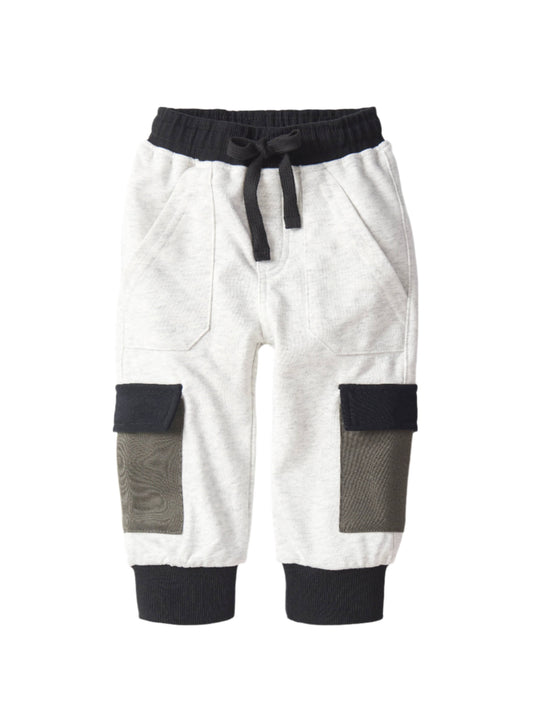 Little Bipsy - Block Pocket Cargo Jogger: 2-3T