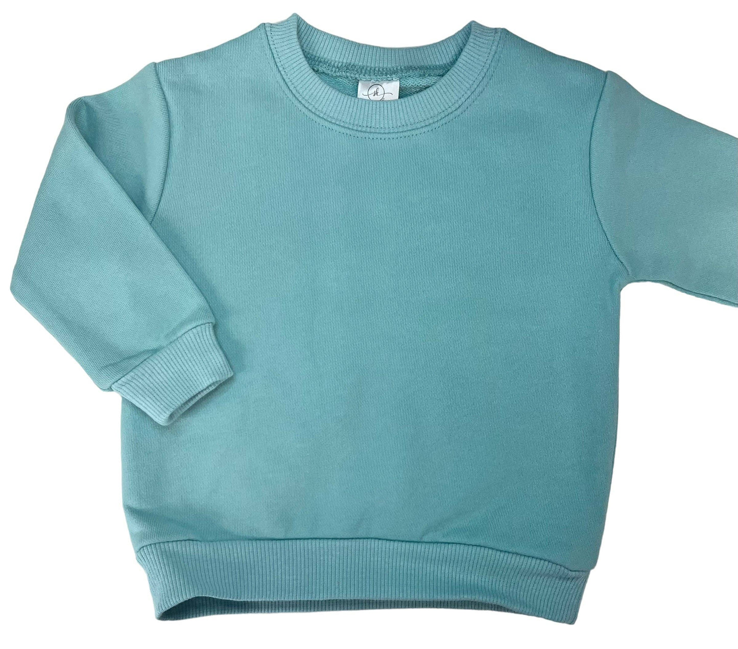 SK Blanks - Sweatshirt: Lavender Puff Sleeve / 18m