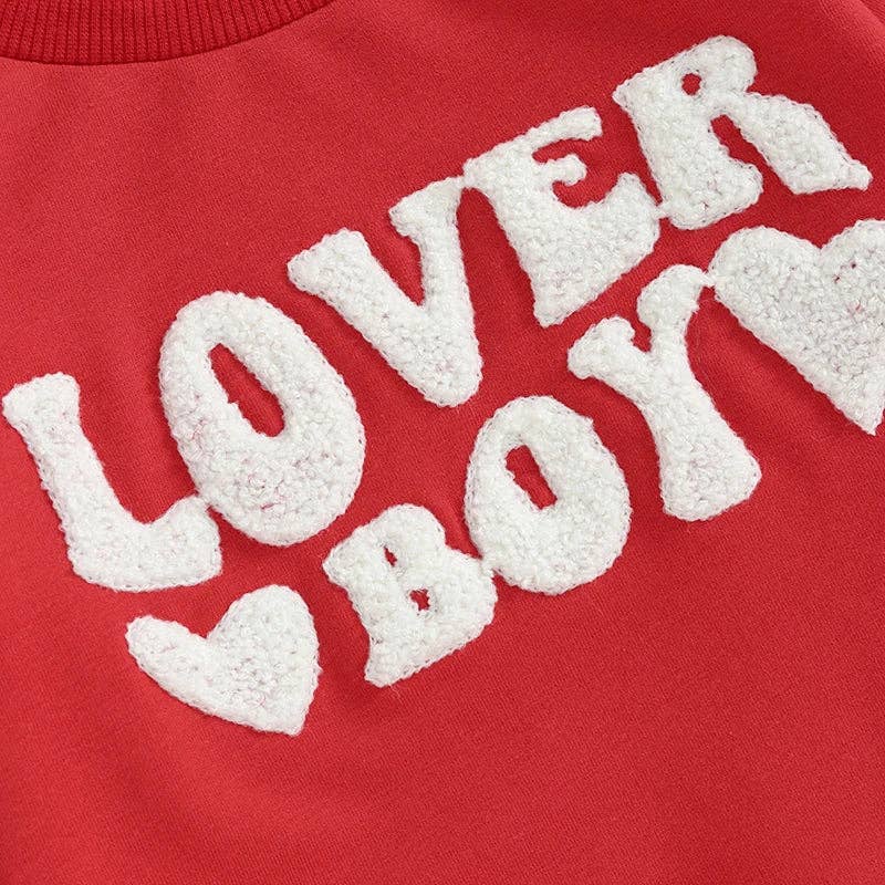 Lover Boy Infant/Toddler Chenille Loungewear Set 12-18M