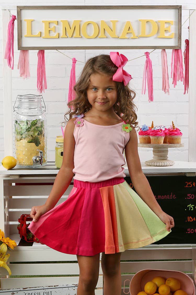 Lemon Loves Lime Boutique - Radiant Skirt: 6YR