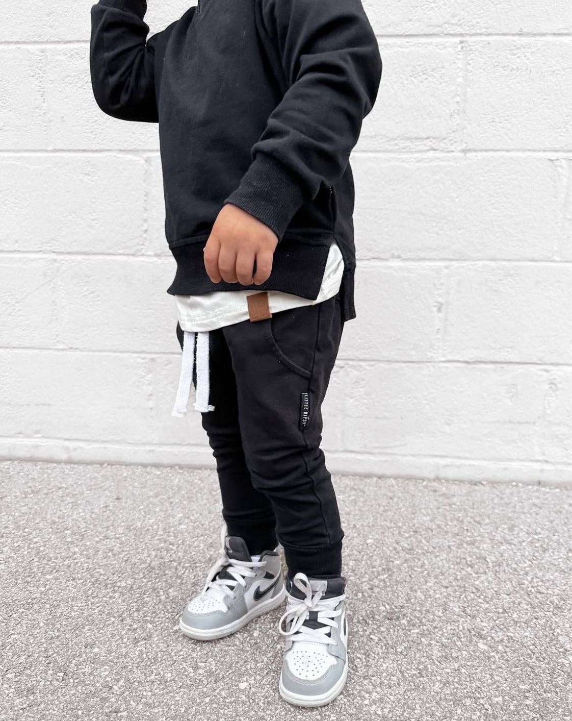 Little Bipsy - Jogger - Black: 4-5T