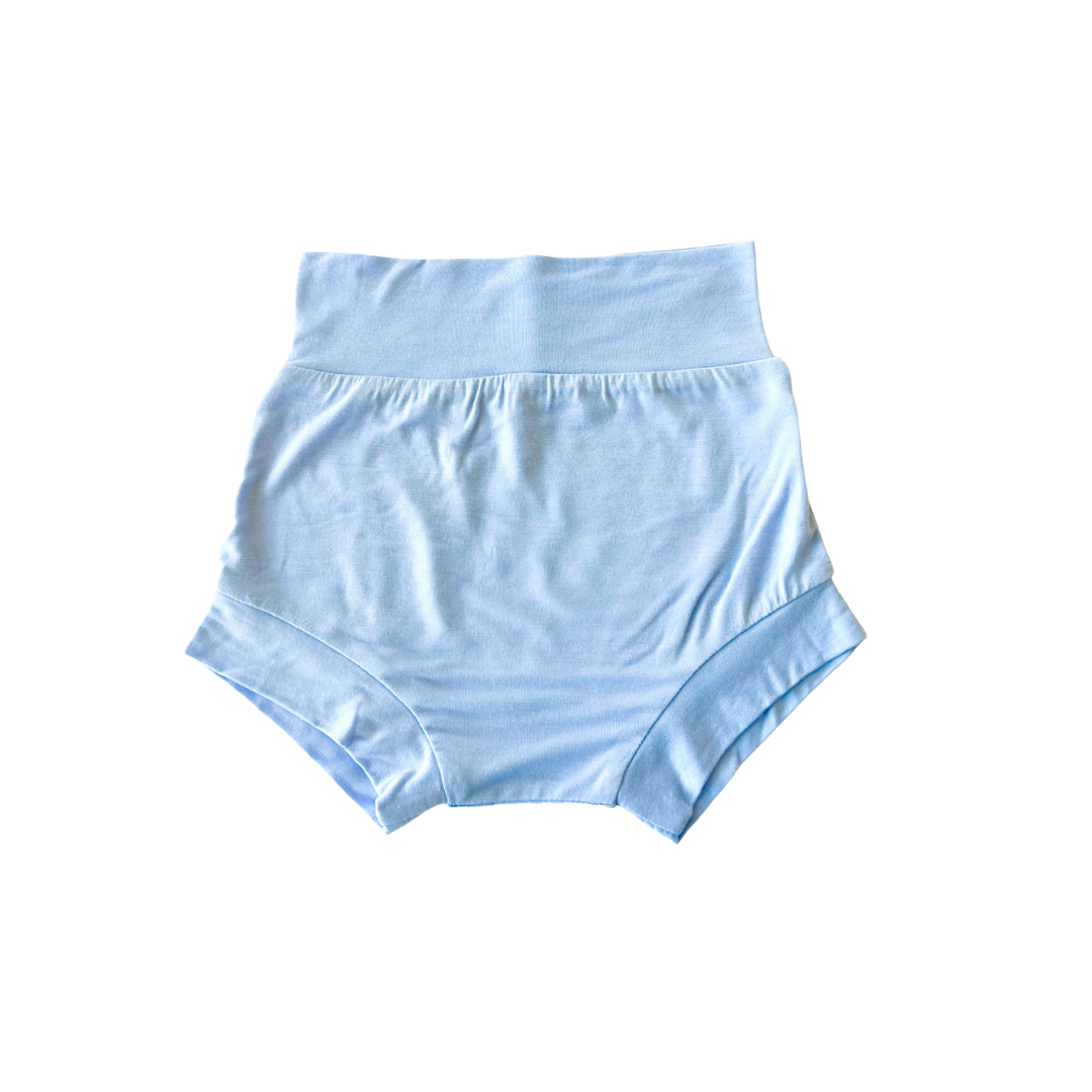 Laree + Co. - Lillian Trisomy 18 Blue Bamboo Bummies: 2T