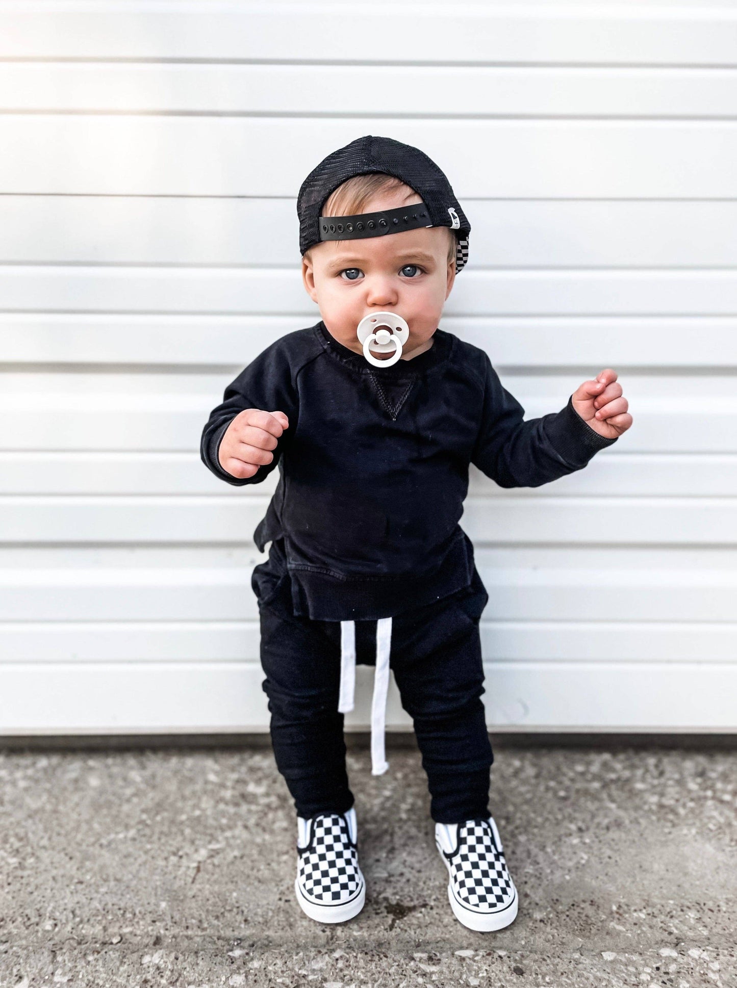 Little Bipsy - Pullover - Black: 3-4T