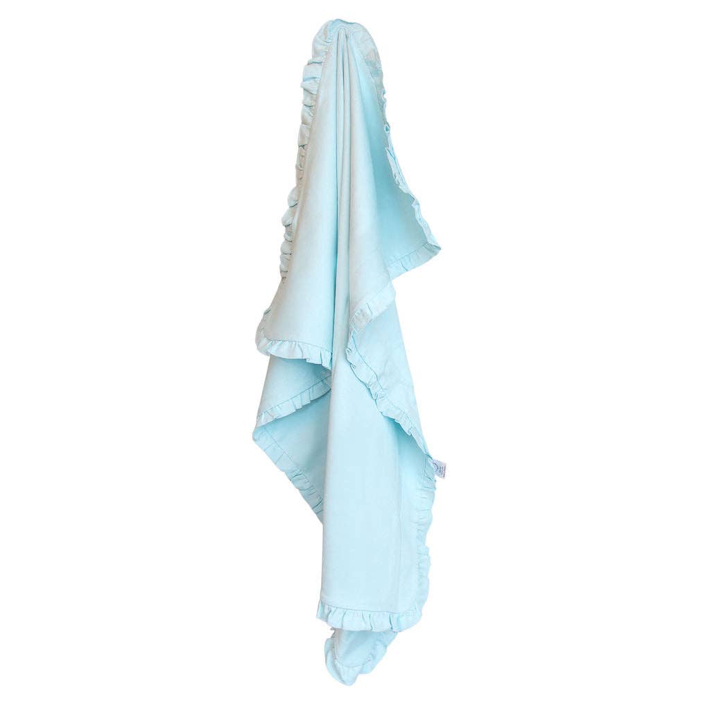 SK Blanks - Non Ruffle Blanket: Navy