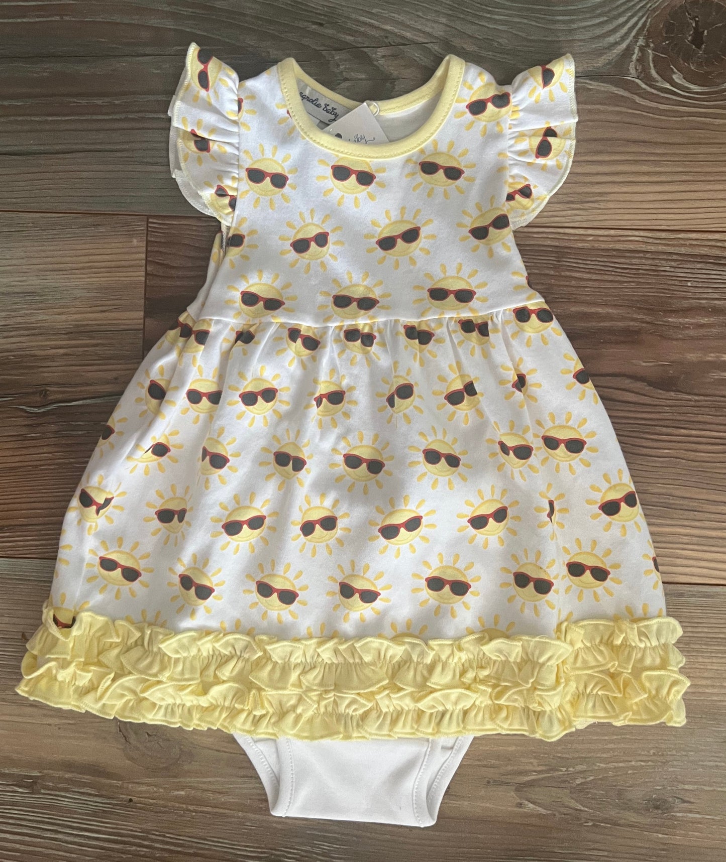 Ray of Sunshine Flutters Dress Set