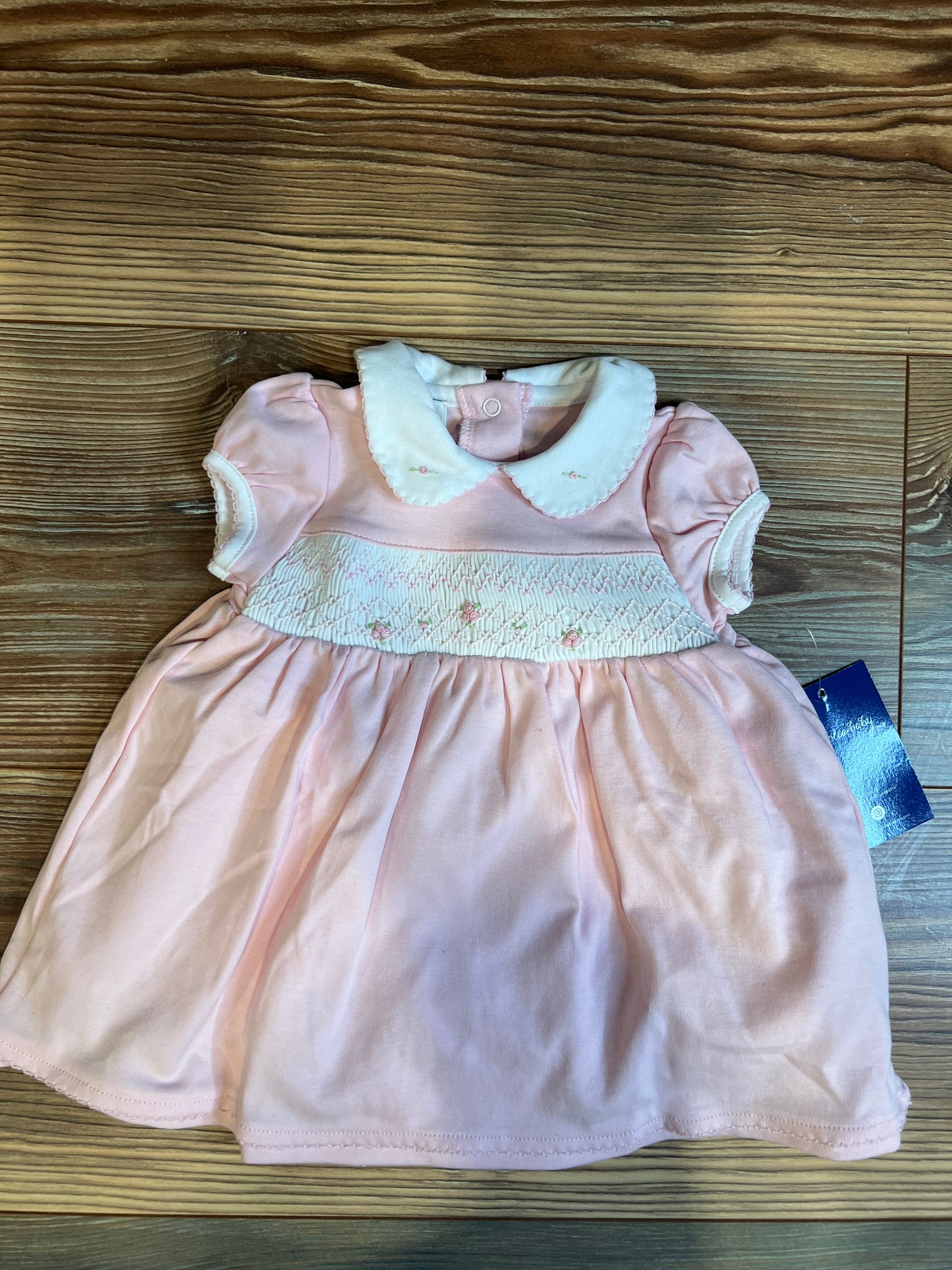 Smocked Rosette Dress Set