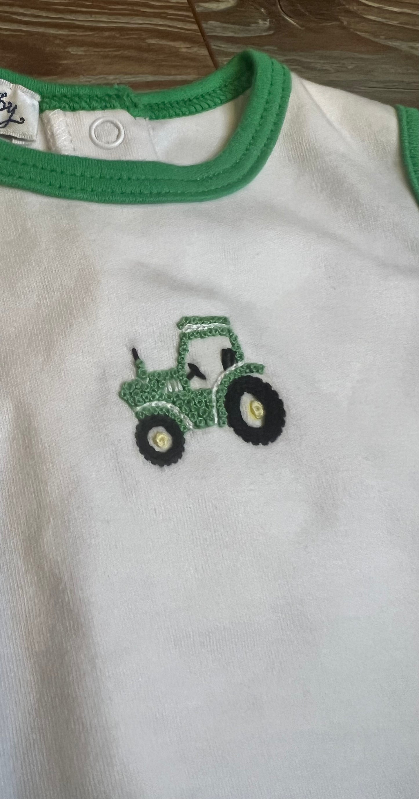 Tractor Sleeveless Romper