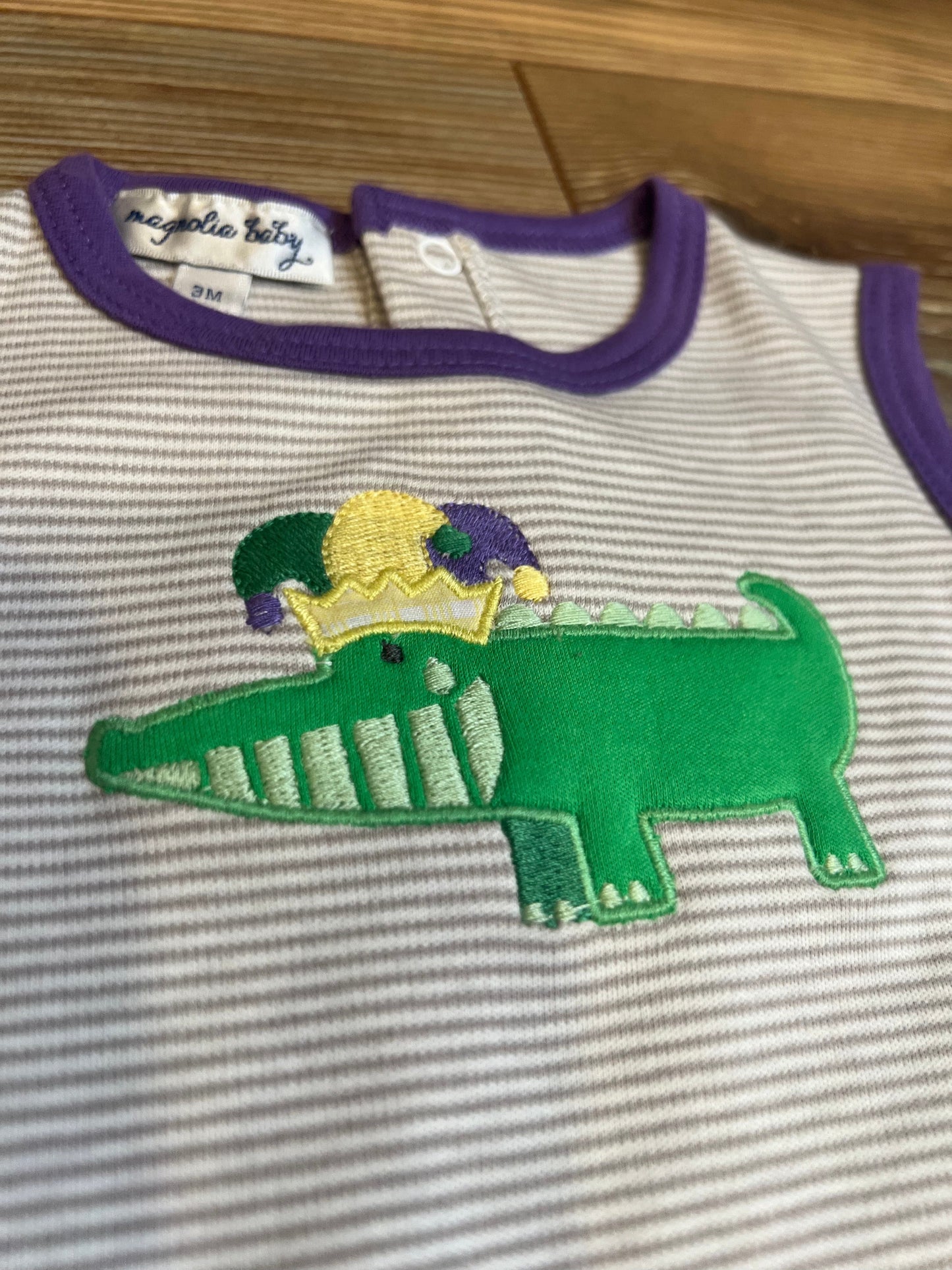 Mardi Gras Sleeveless Bubble