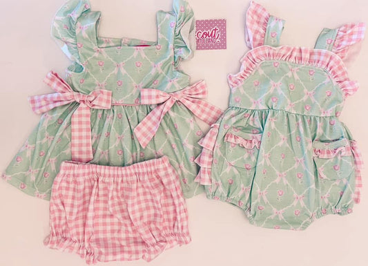 Enchanted Petals Bloomer Set