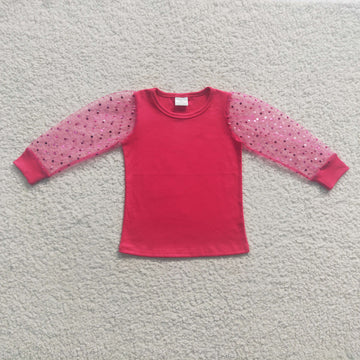 Hot Pink Long Sleeve Shirt