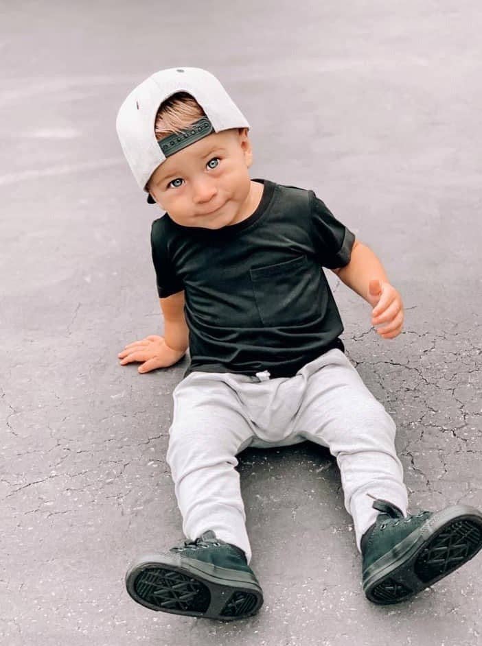 Little Bipsy - Bamboo Pocket Tee - Black: 4-5T