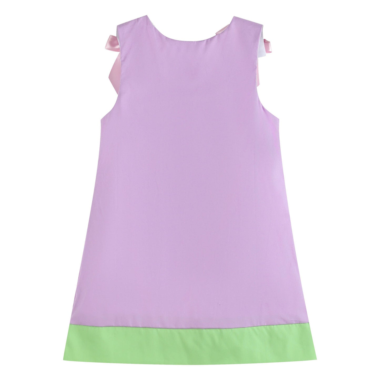 Lil Cactus - Purple Easter Bunny Garden Dress: 5Y