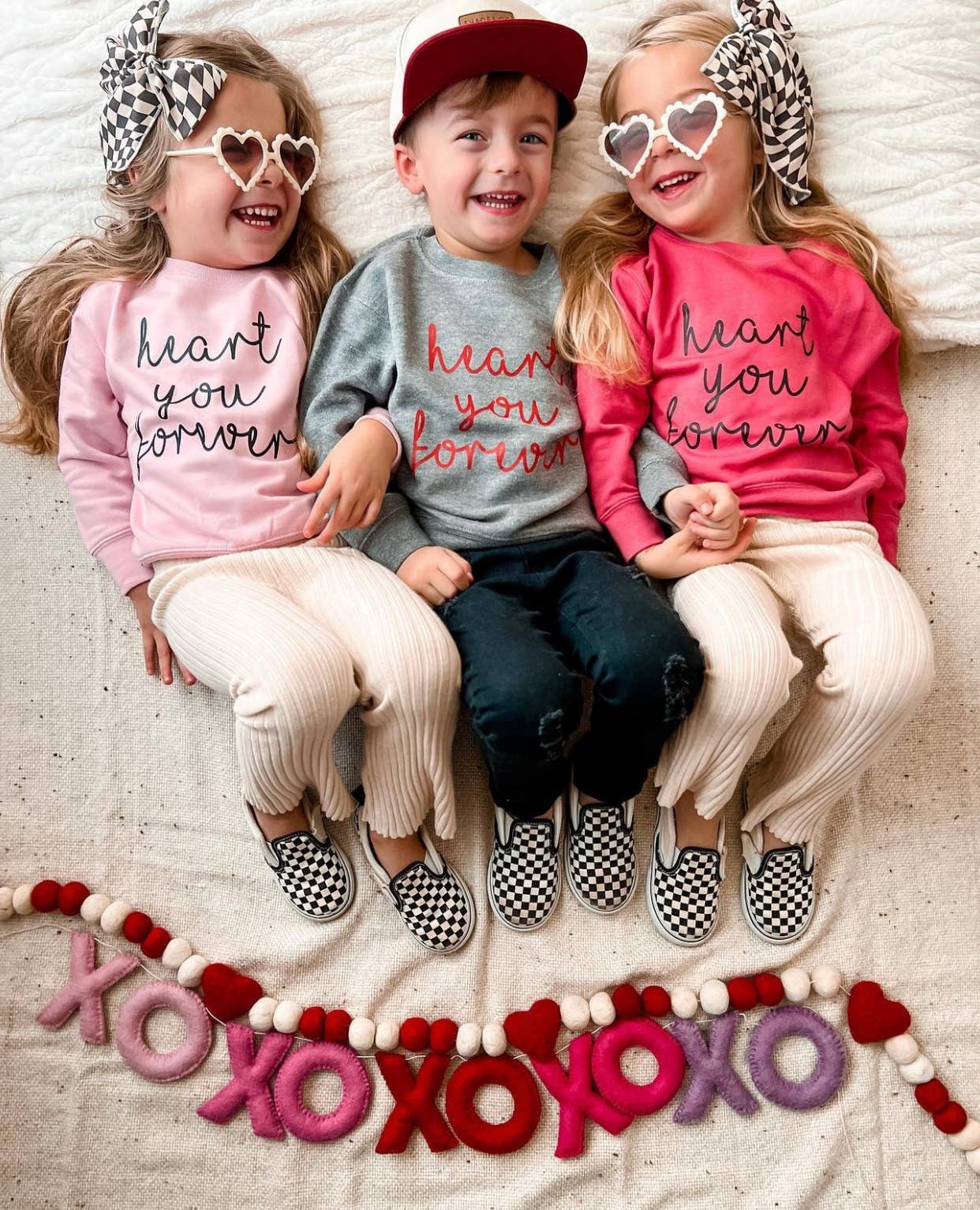 Heart You Forever Sweatshirt: Gray