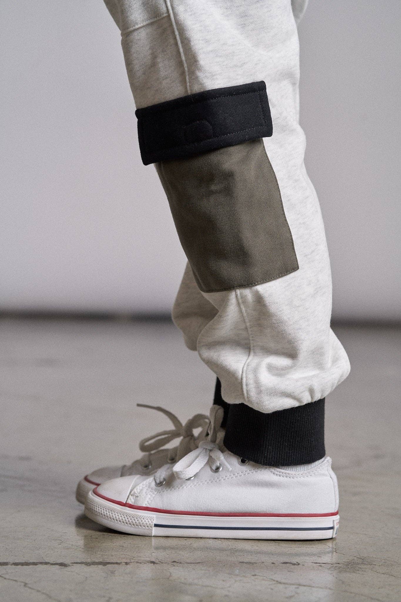 Little Bipsy - Block Pocket Cargo Jogger: 2-3T
