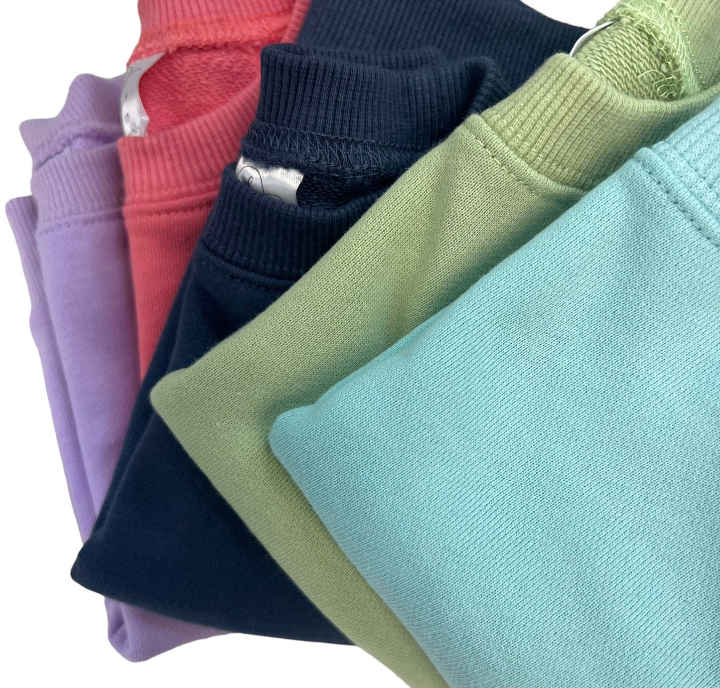 SK Blanks - Sweatshirt: Lavender Puff Sleeve / 18m