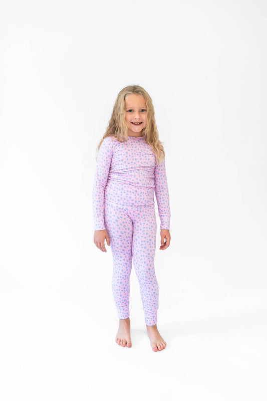 Laree + Co. - Lillian Leopard Bamboo 2-Piece Long Sleeve Set (Restock): 4T