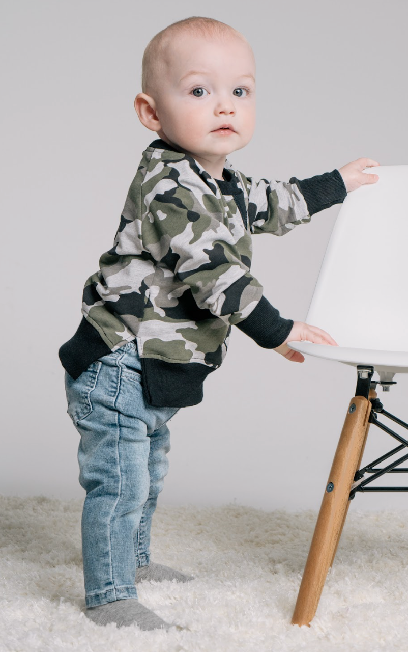 Little Bipsy - Light Wash Denim: 3-4T