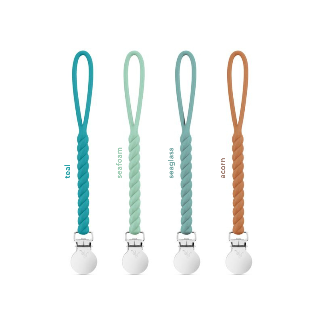 Ryan & Rose - Roper 4 Pack Cutie Clip: Clear Seaglass 4 Pack