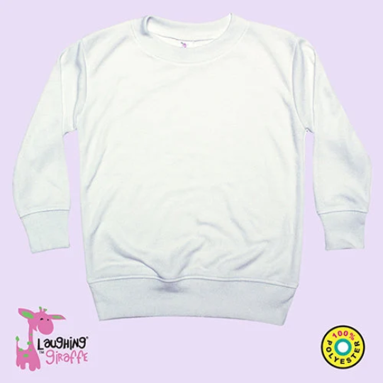 Laughing Giraffe - Toddler & Kids Long Sleeve Polyester Pullover Open Sizing: 5T