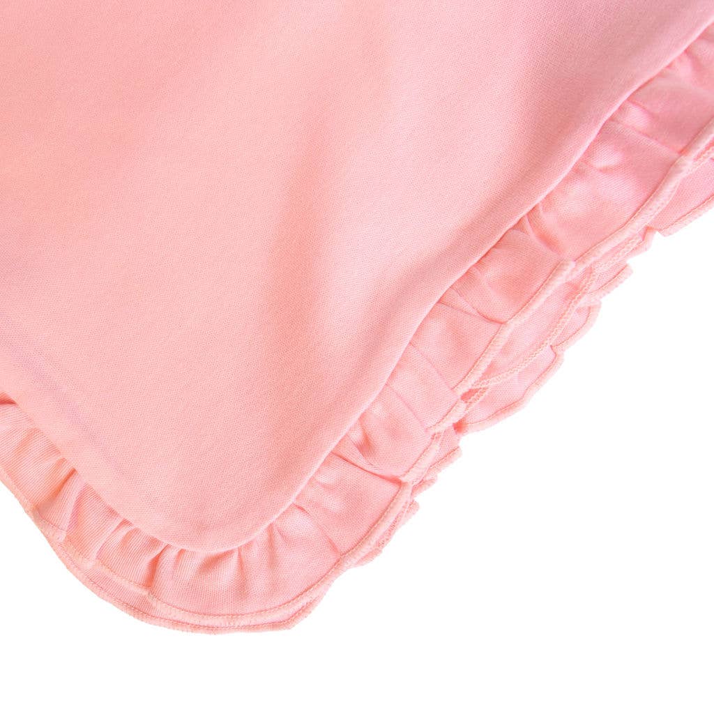 SK Blanks - Ruffle Blanket: Pink