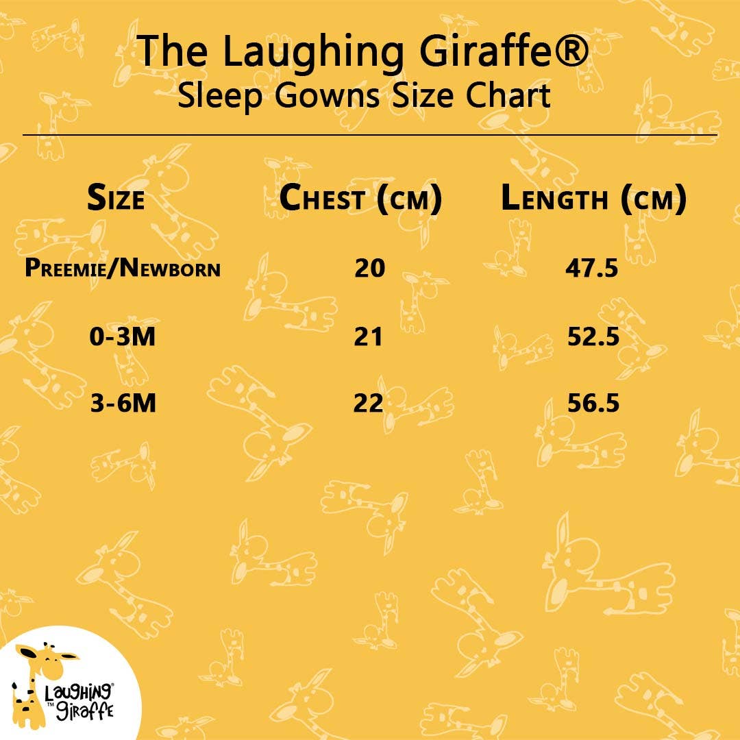 Laughing Giraffe - Laughing Giraffe Baby Sleeper Gown Blanks 0-3M