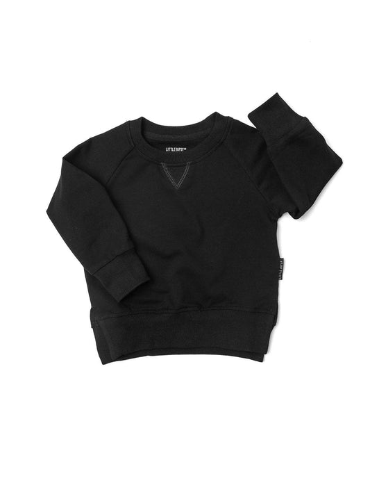Little Bipsy - Pullover - Black: 3-4T