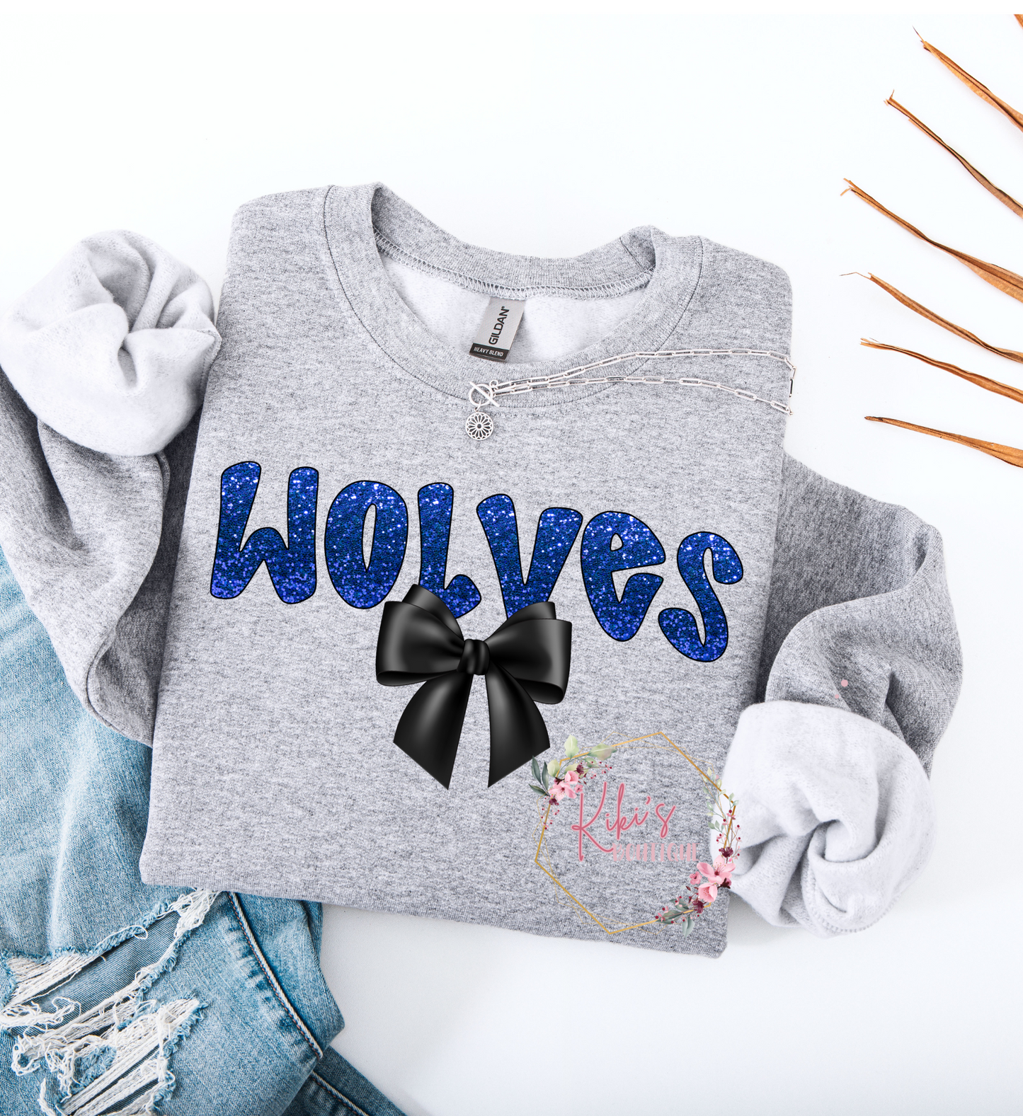Wolves Faux Glitter