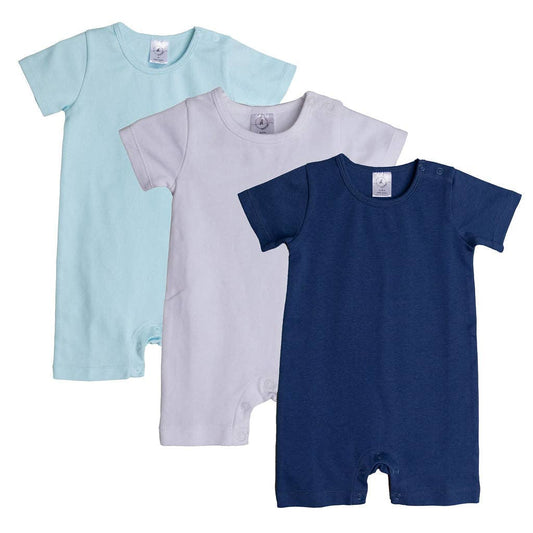 SK Blanks - Unisex Short Sleeve Romper: 6-12M / White