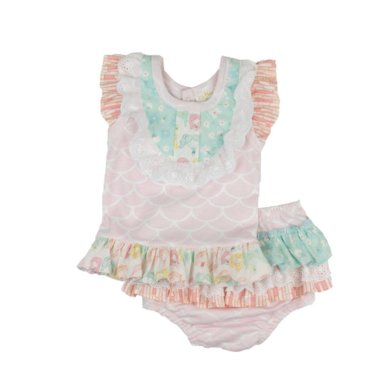 Conjunto de vestido de pañales Daydream