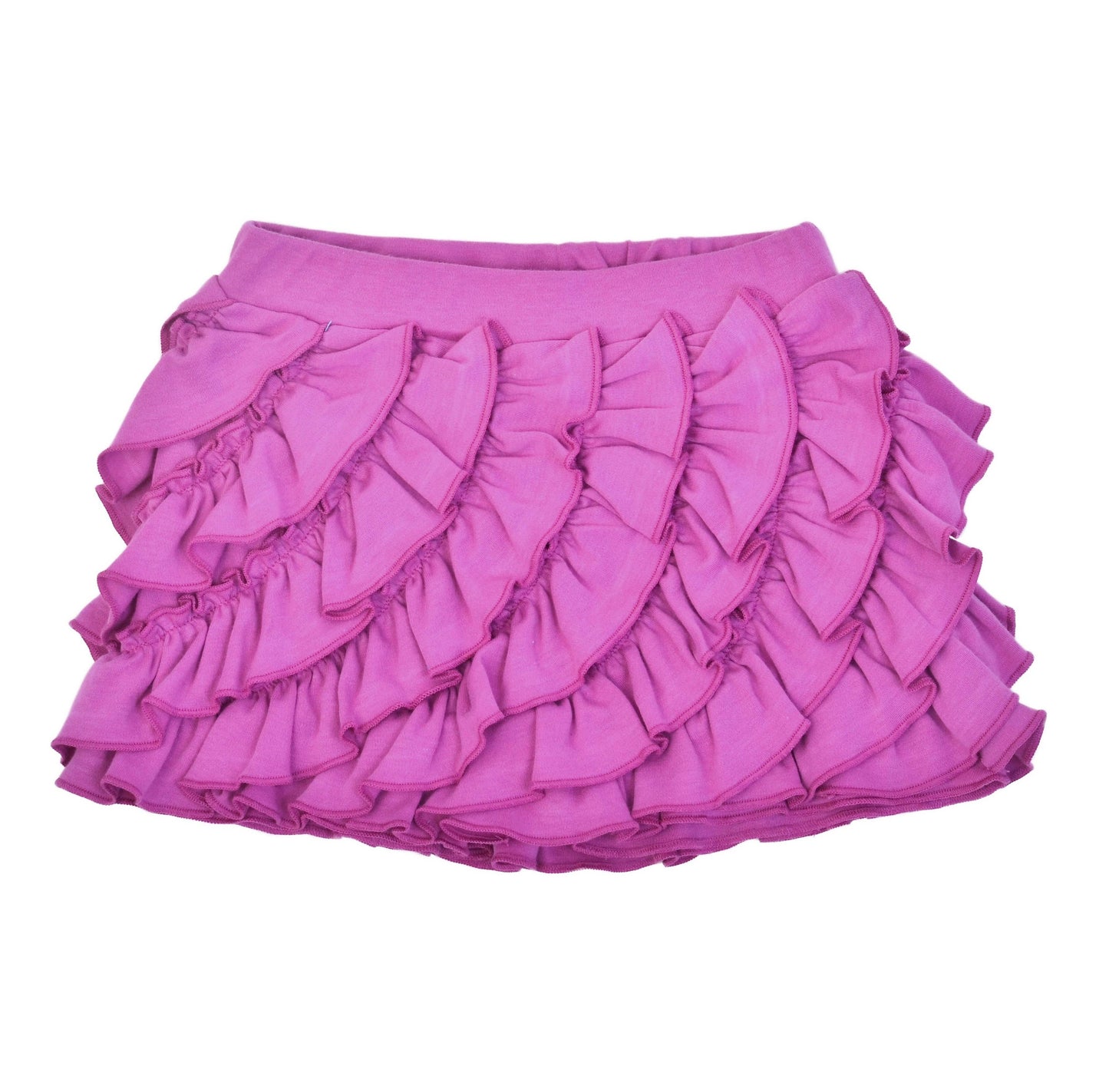 Lemon Loves Lime Boutique - GIRL-Radiant Orchid Ruffle Skort: 10YR