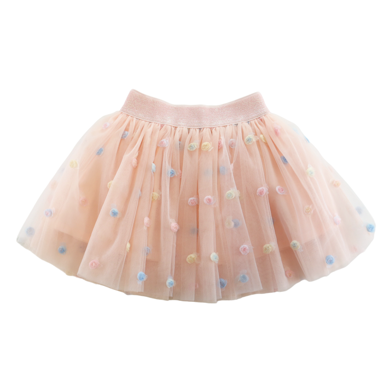 Floral Mesh Tutu Skirt