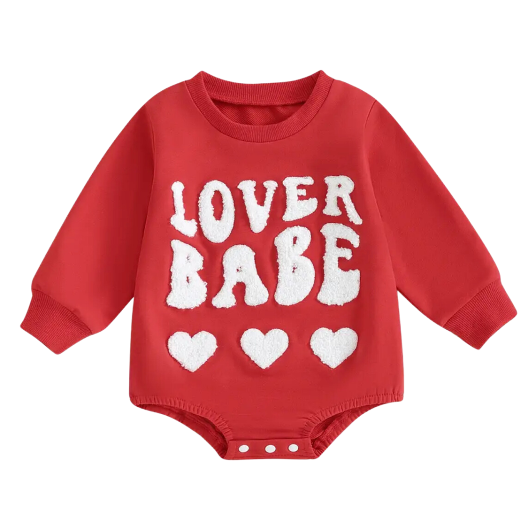 Lover Babe Bodysuit: Red