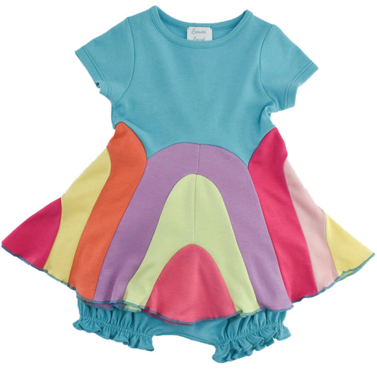 Lemon Loves Lime Boutique - BABY-baby magical rainbow ds: 6-12mo