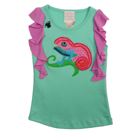 Lemon Loves Lime Boutique - GIRL-Everchanging Chameleon Tank: 8YR