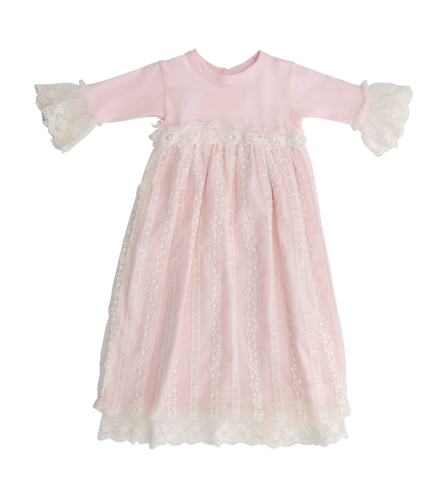 Precious Blush Gown Christmas gifts for Newborn Babies: 0-3M